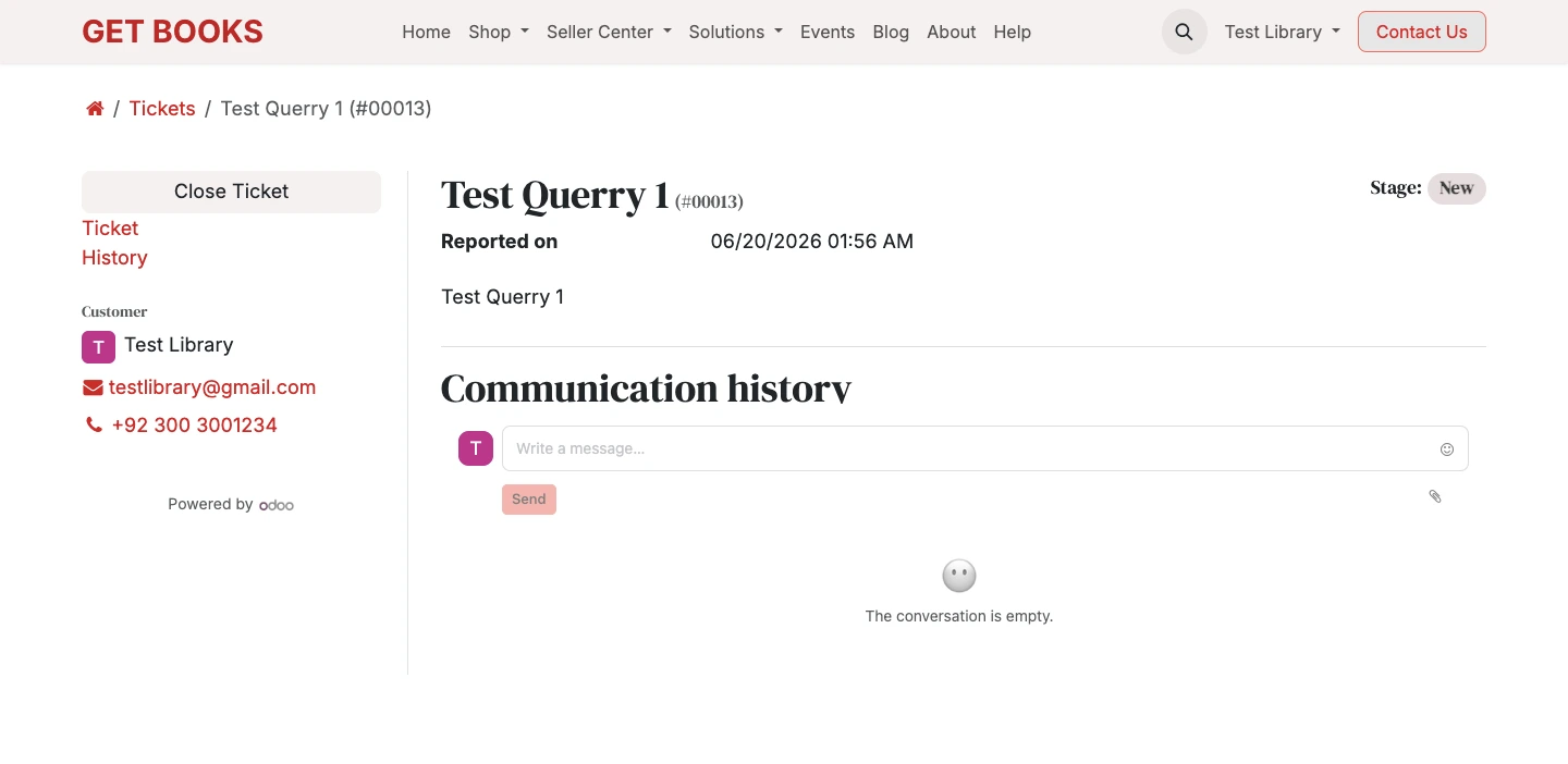 Track and manage support tickets raised by library members, ensuring timely resolution and transparent communication.