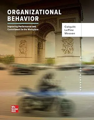 ISE Organizational Behavior: Improving Performance and Commitment in the Workplace