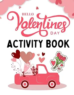 HAPPY VALENTINES DAY ACTIVITY BOOK