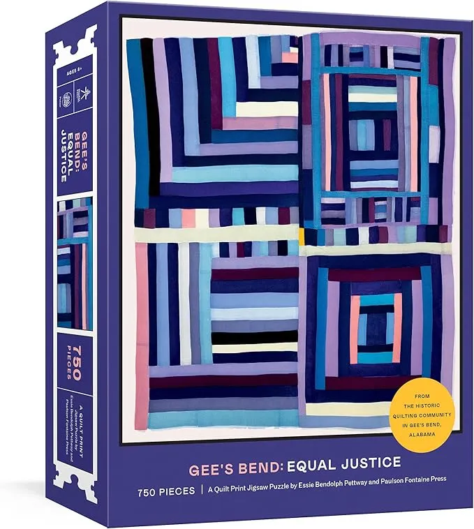 Gee's Bend: Equal Justice; A Quilt Print Jigsaw Puzzle 750 Pieces