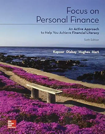 Focus on Personal Finance 6th Edition