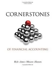 Cornerstones of Financial Accounting 3rd Edition