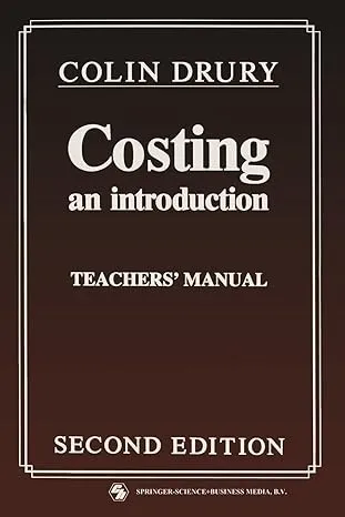 Costing An introduction