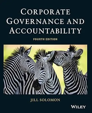 Corporate Governance and Accountability 4th Edition