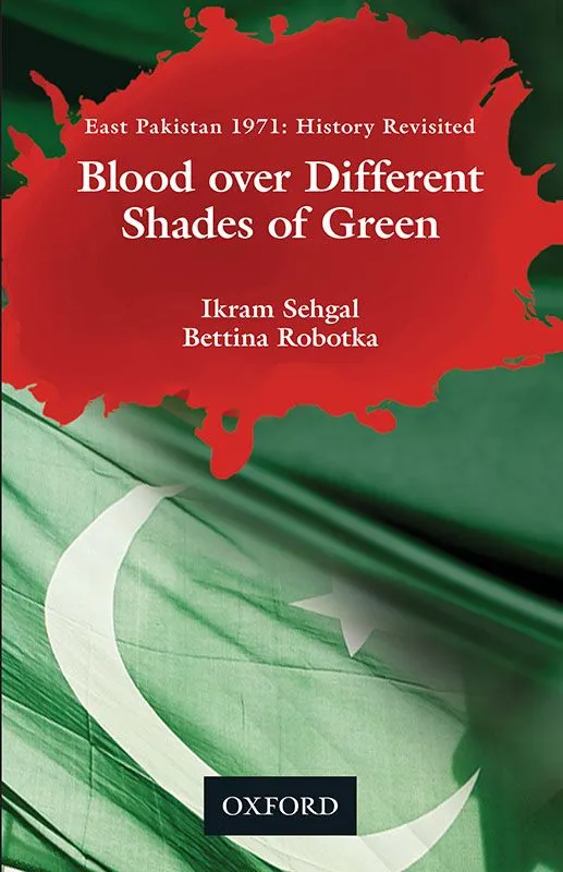 BLOOD OVER DIFFERENT SHADES OF GREEN EBK