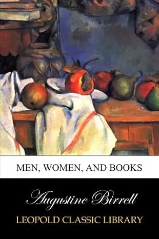 [E Com 142] MEN, WOMEN AND BOOKS